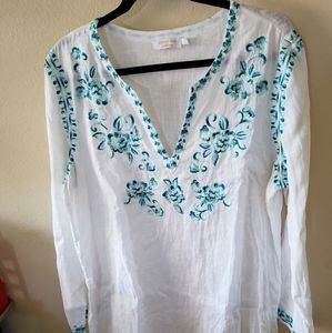 Johnny Was Marie tunic xl